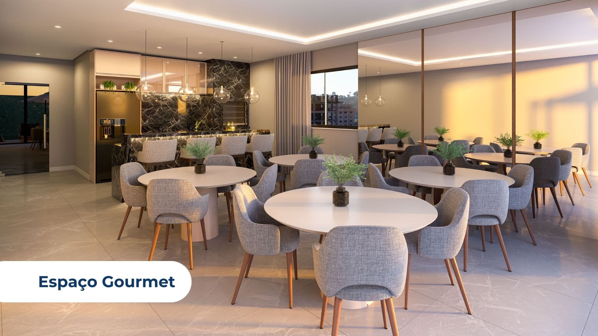 Apartamento 3 suítes à venda no Perequê, com lazer completo - Imagem 3