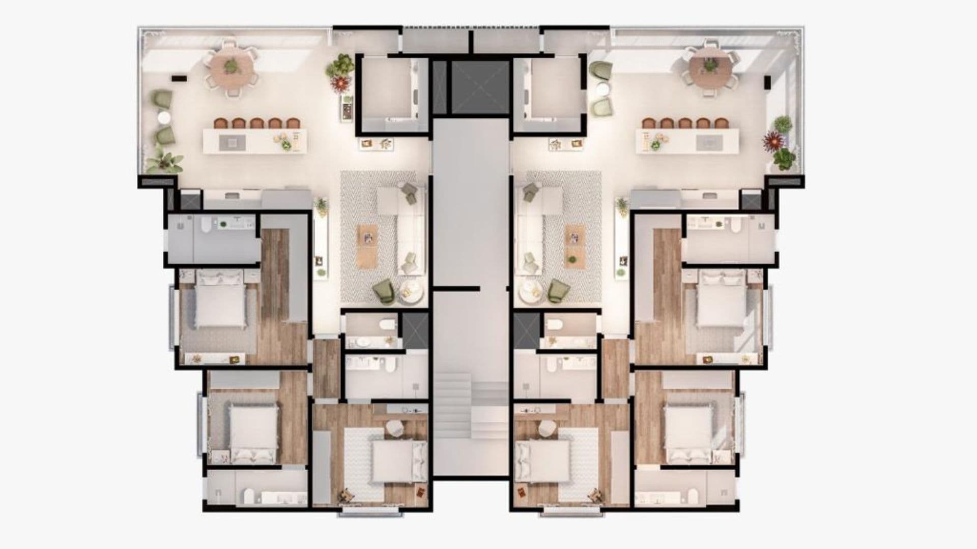 Piemonte Residencial | Apartamentos na planta de 163m² no Centro de Rio do Sul - Imagem 7