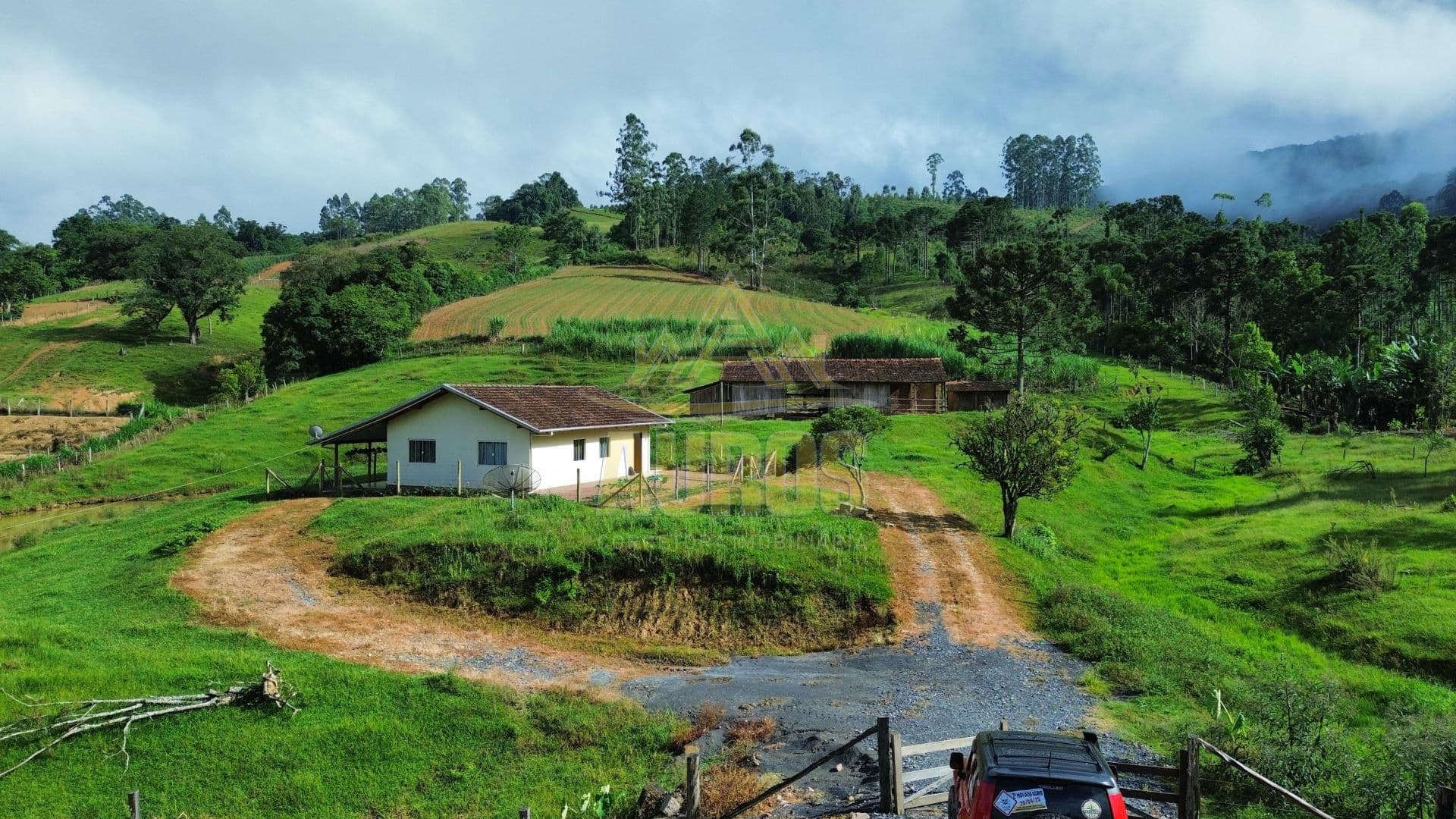 Sítio com Casa e Rancho – 12 Hectares no Alto Concórdia, Lontras - Imagem 1