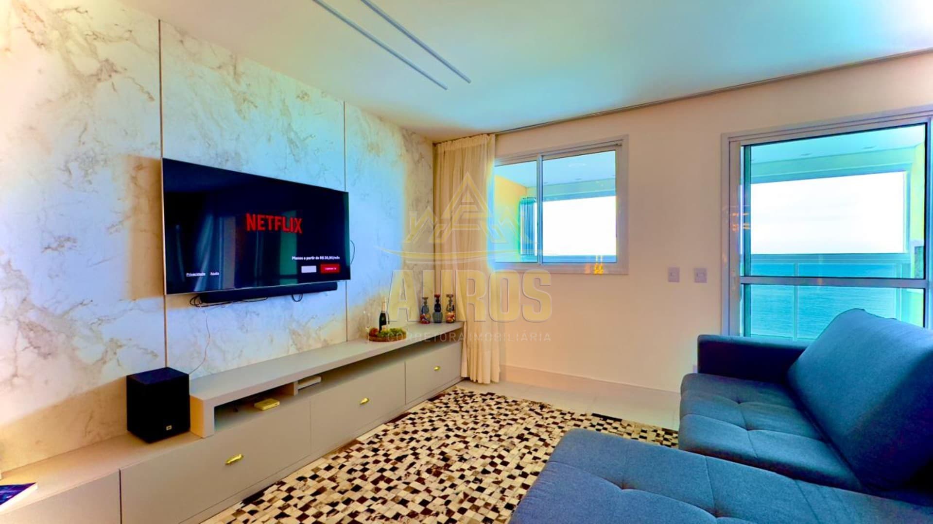 Apartamento com vista pro mar, mobiliado com 3 suítes, 137m² privativos, 2 vagas - Imagem 10