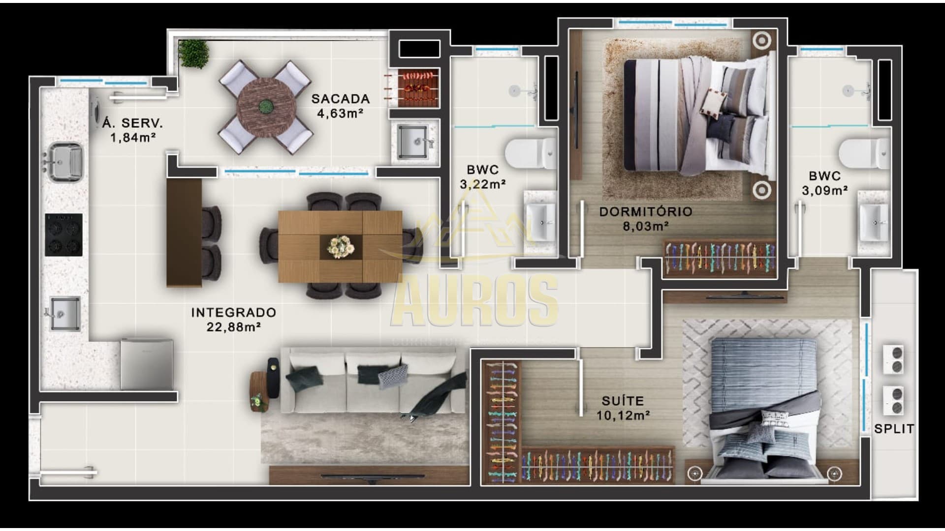 Apartamento no Alameda Jardins em Itajaí - Imagem 8