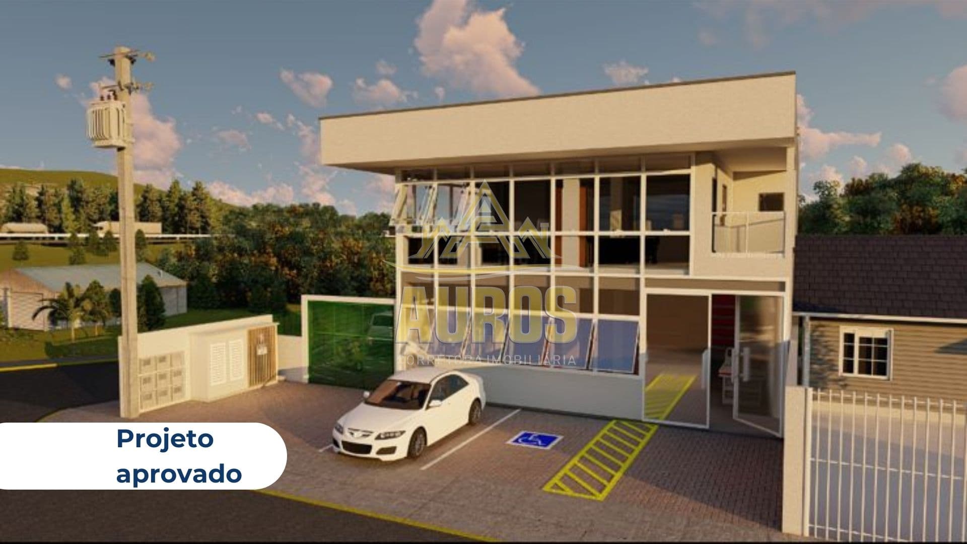 Terreno com 375m² com projeto aprovado - Foto 3