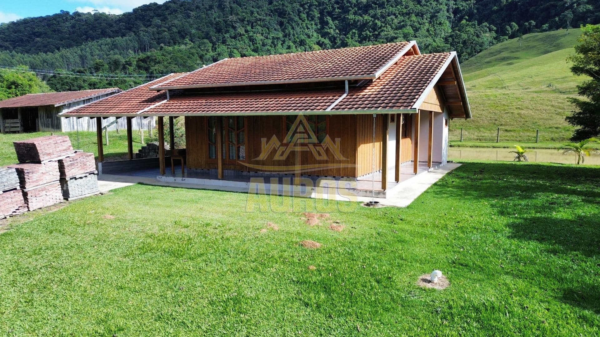 Sítio à venda com 20 hectares, pastagem, casa e lagoa na Valada São Paulo – Rio do Sul - Foto 4