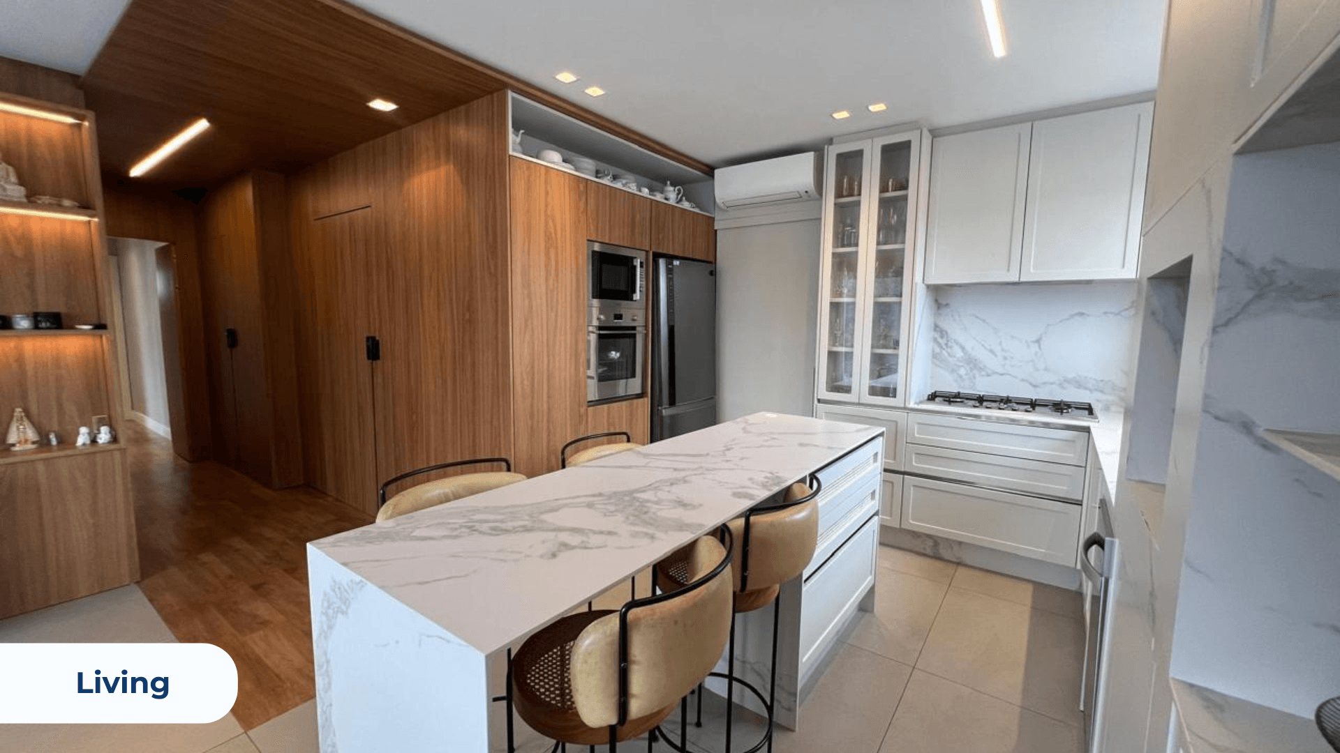 Apartamento na barra norte com 3 suítes, mobiliado e com 2 vagas - Foto 4