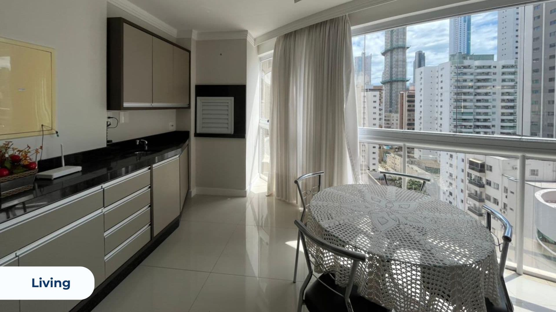 Apartamento mobiliado com 3 suítes na Barra Norte - Balneário Camboriú - Foto 3
